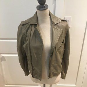 zadig and voltaire leather jacket